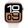 Apple Watch Series 10 46mm Rose Gold Aluminium Case with Light Blush Sport Band M/L (MWWU3)