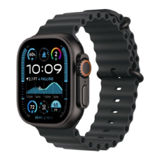Apple Watch Ultra 2 49mm Black Titanium Case with Black Ocean Band (MX4P3) 2024