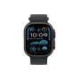 Apple Watch Ultra 2 49mm Black Titanium Case with Black Ocean Band (MX4P3) 2024