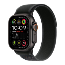 Apple Watch Ultra 2 49mm Black Titanium Case with Black Trail Loop (MX4U3) S/M 2024