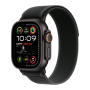 Apple Watch Ultra 2 49mm Black Titanium Case with Black Trail Loop (MX4U3) S/M 2024
