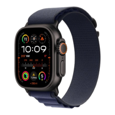 Apple Watch Ultra 2 49mm Black Titanium Case with Navy Alpine Loop Small (MYTF3/ MYPW3) 2024