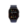 Apple Watch Ultra 2 49mm Black Titanium Case with Navy Alpine Loop Medium (MYTF3/ MYPX3) 2024