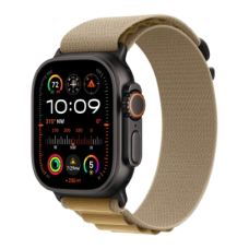 Apple Watch Ultra 2 49mm Black Titanium Case with Tan Alpine Loop Small (MYTF3/ MYQ03) 2024