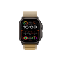 Apple Watch Ultra 2 49mm Black Titanium Case with Tan Alpine Loop Medium (MYTF3/ MYQ13) 2024