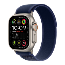 Apple Watch Ultra 2 49mm Natural Titanium Case with Blue Trail Loop S/M (MX4J3) 2024