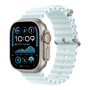Apple Watch Ultra 2 49mm Natural Titanium Case with Ice Blue Ocean Band (MYT03/ MXTF3) 2024