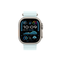 Apple Watch Ultra 2 49mm Natural Titanium Case with Ice Blue Ocean Band (MYT03/ MXTF3) 2024