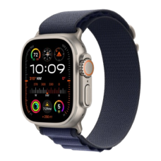 Apple Watch Ultra 2 49mm Natural Titanium Case with Navy Alpine Loop Small (MYT33/ MXMX3) 2024