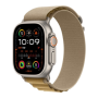 Apple Watch Ultra 2 49mm Natural Titanium Case with Tan Alpine Loop Large (MX4H3) 2024