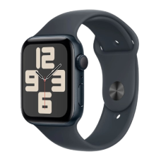 Apple Watch SE 2024 40mm Midnight Aluminium Case with Midnight Sport Band S/M (MXE73)