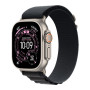 Apple Watch Ultra 3 49mm Natural Titanium Case with Black Alpine Loop Medium () 2025