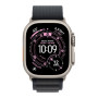 Apple Watch Ultra 3 49mm Natural Titanium Case with Black Alpine Loop Medium () 2025