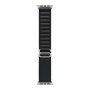 Apple Watch Ultra 3 49mm Natural Titanium Case with Black Alpine Loop Medium () 2025
