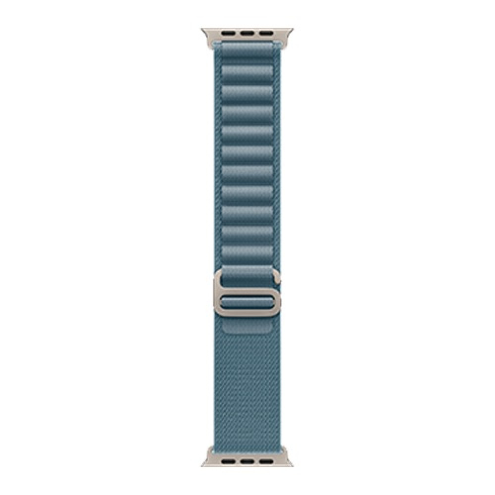 Apple Watch Ultra 3 49mm Natural Titanium Case with Light Blue Alpine Loop Large (MEWP4) 2025