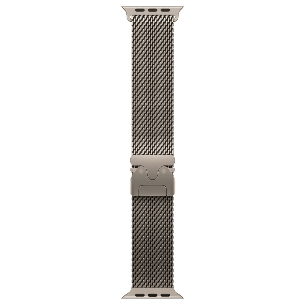 Apple Watch Ultra 3 49mm Natural Titanium Case with Natural Titanium Milanese Loop Large (MF0E4) 2025