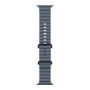 Apple Watch Ultra 3 49mm Black Titanium Case with Anchor Blue Ocean Band () 2025