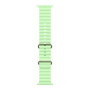 Apple Watch Ultra 3 49mm Natural Titanium Case with Neon Green Ocean Band () 2025