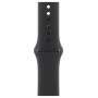 Apple Watch Series 11 42mm Jet Black Aluminum Case with Black Sport Band M/L (MEQU4) 2025
