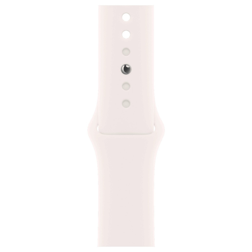 Apple Watch Series 11 42mm Rose Gold Aluminum Case with Light Blush Sport Band M/L (MEU44) 2025