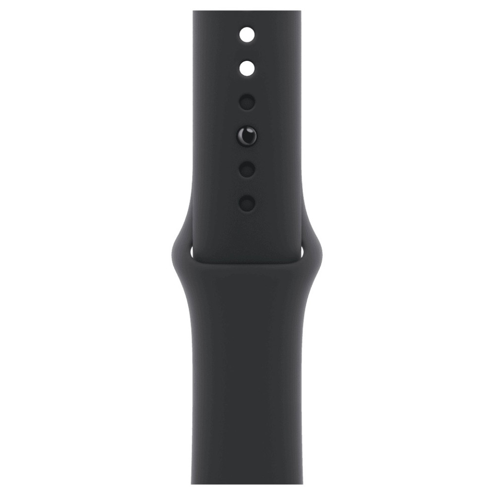 Apple Watch Series 11 46mm Space Gray Aluminum Case with Black Sport Band M/L (MEV44) 2025