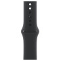 Apple Watch Series 11 46mm Space Gray Aluminum Case with Black Sport Band M/L (MEV44) 2025