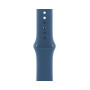 Apple Watch Series 11 42mm Silver Aluminum Case with Anchor Blue Sport Band M/L () 2025