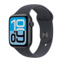 Apple Watch SE 3 44mm Midnight Aluminum Case with Midnight Sport Band M/L (MEHQ4) 2025
