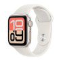 Apple Watch SE 3 40mm Starlight Aluminum Case with Light Blush Sport Band M/L () 2025