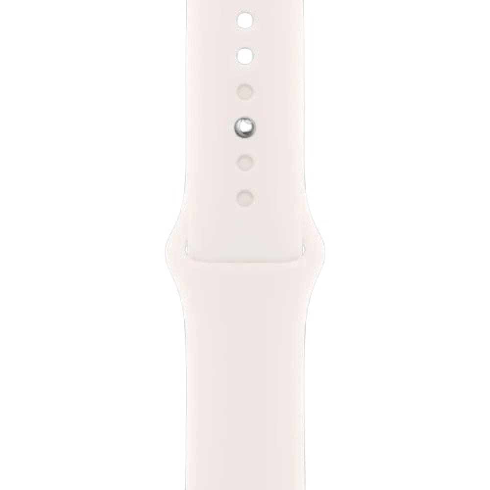 Apple Watch SE 3 40mm Starlight Aluminum Case with Light Blush Sport Band M/L () 2025