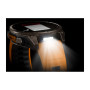 Garmin Fenix 8 47mm AMOLED Sapphire, Titanium з Spark Orange/Graphite помаранчевим силіконовим ремінцем