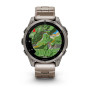 Garmin Fenix 8 47mm AMOLED Sapphire, Titanium з титановим браслетом